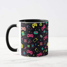 Taza Patrón de control de videojuegos