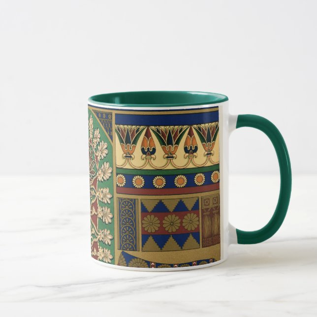 Taza Patrón de cosecha asiria (Derecha)