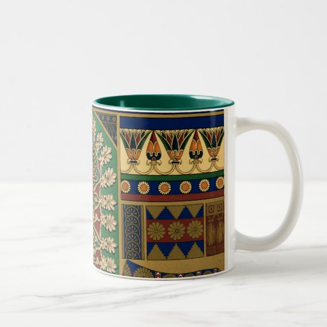 Taza Patrón de cosecha asiria (Derecha)