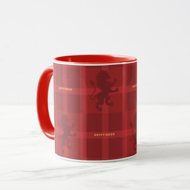 Taza Patrón de Cuadro Escocés GRYFFINDOR™ (Anverso izquierdo)