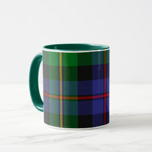 Taza Patrón de cuadros escoceses