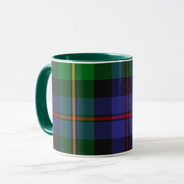 Taza Patrón de cuadros escoceses (Anverso izquierdo)