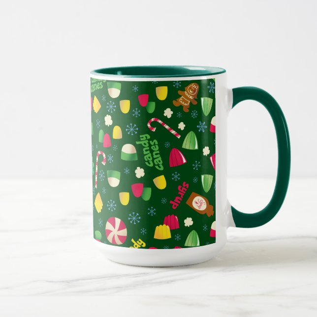 Taza Patrón de dulces de la película Elf (Derecha)