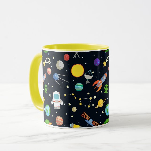 Taza Patrón de espacio (Anverso izquierdo)