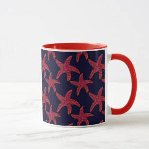 Taza Patrón de estilo Starfish