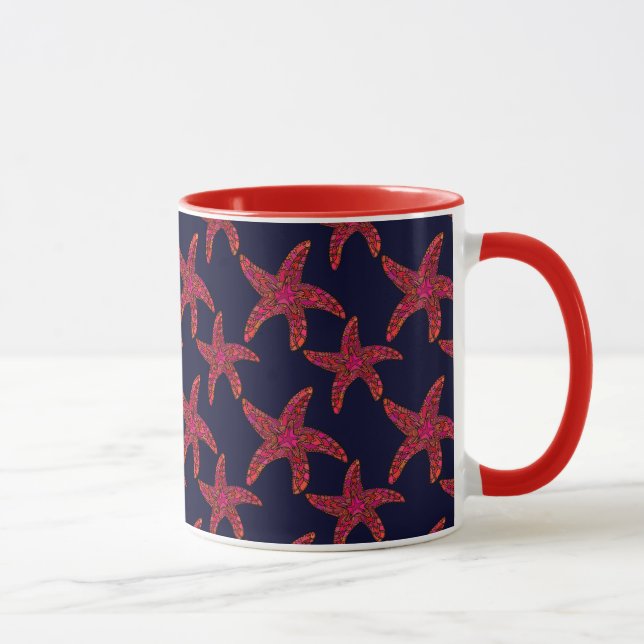 Taza Patrón de estilo Starfish (Derecha)