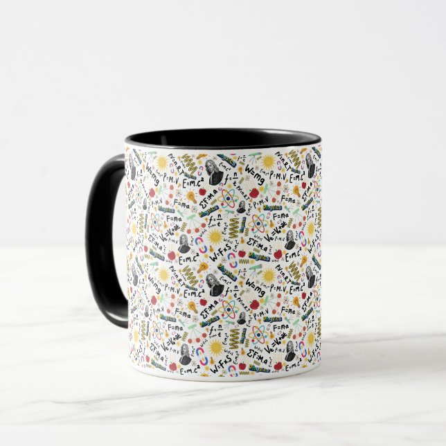 Taza Patrón de física cuántica (Anverso izquierdo)