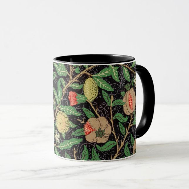 Taza Patrón de fruta de William Morris (1862) (Anverso derecho)