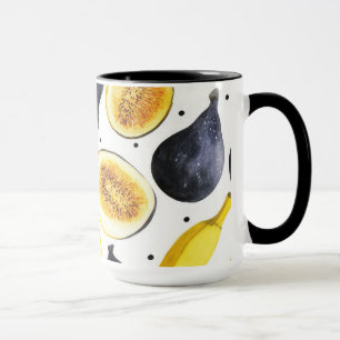 Taza Patrón de frutas