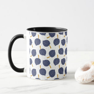 Taza Patrón de frutas de la bomba de vuelo del resumen
