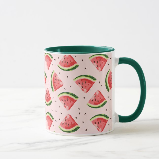 Taza Patrón de frutas de la sandía acuática (Derecha)