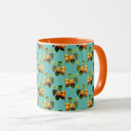 Taza Patrón de frutos de cáscara