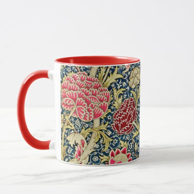 Taza Patrón de grillos de William Morris (Izquierda)