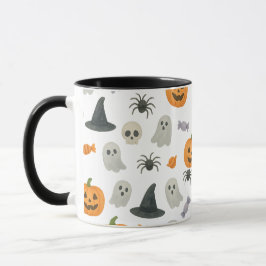 Taza Patrón de Halloween