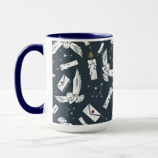 Taza Patrón de Hedwig entregando cartas de HARRY POTTER