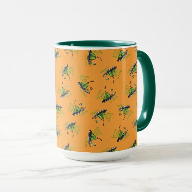 Taza Patrón de Huevos Verdes con Jamón (Anverso derecho)