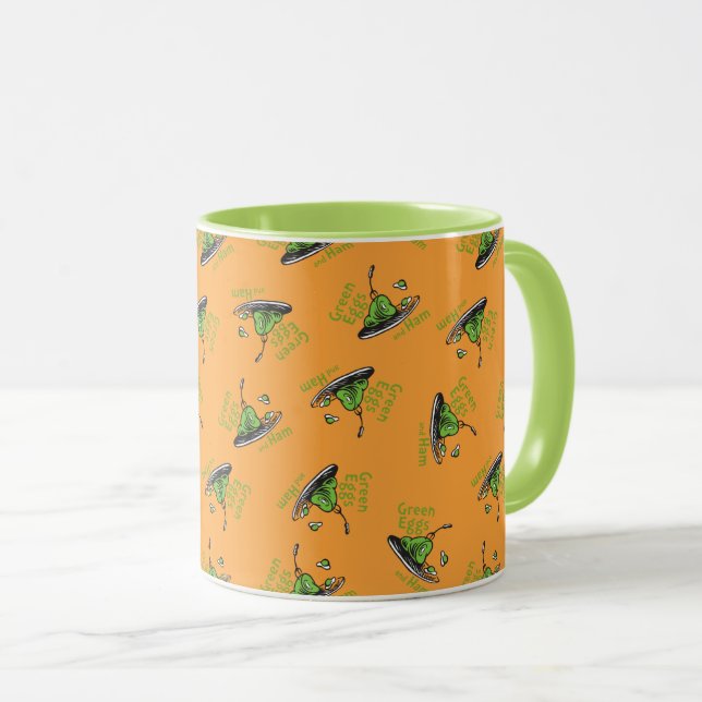 Taza Patrón de Huevos Verdes con Jamón (Anverso derecho)