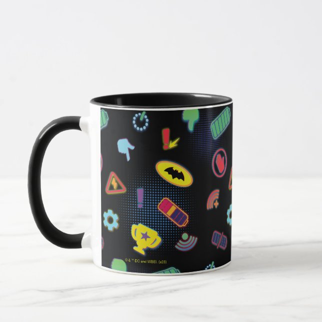 Taza Patrón de iconos de vehículos BatUCES™ (Izquierda)