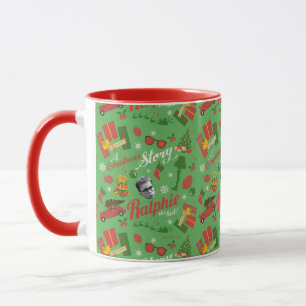 Taza Patrón de iconos verdes en la historia de un Navi