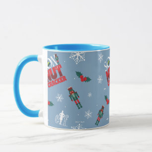 Taza Patrón de invierno Elf "Hijo de un Nutcracker"