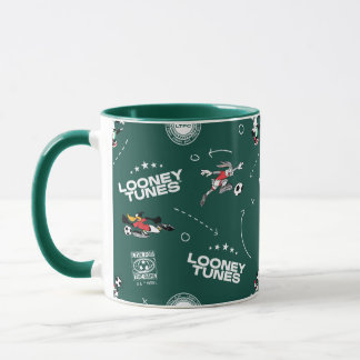 Taza Patrón de jugada de fútbol de LOONEY TUNES™