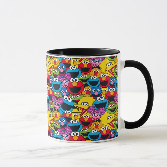 Taza Patrón de la tripulación de la calle Sesame (Derecha)