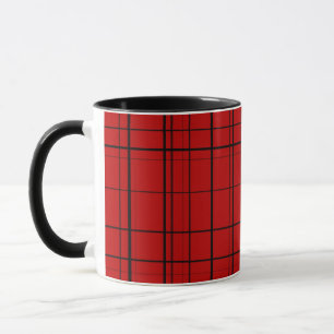 Taza Patrón de los navidades de caña roja