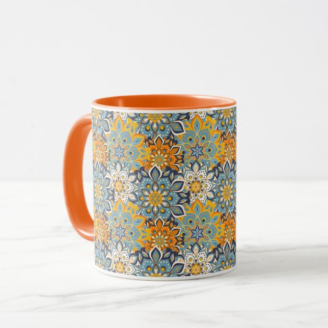 Taza Patrón de Mandala (Anverso izquierdo)