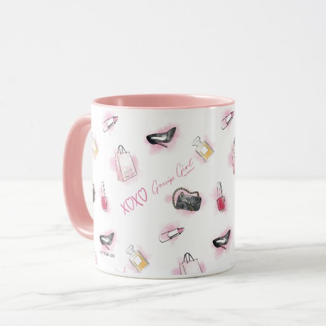 Taza Patrón de maquillaje del Chica Gossip (Anverso izquierdo)