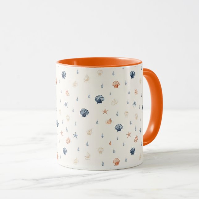 Taza Patrón de marea sin foco (Anverso derecho)