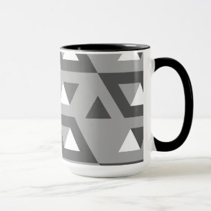 Taza Patrón de mosaico de mosaicos geométricos decorati