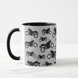 Taza Patrón de motocicleta