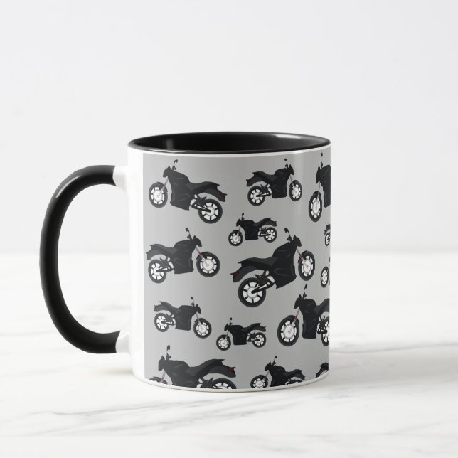 Taza Patrón de motocicleta (Izquierda)