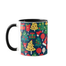 Patrón de navidades 1 - Café Mug