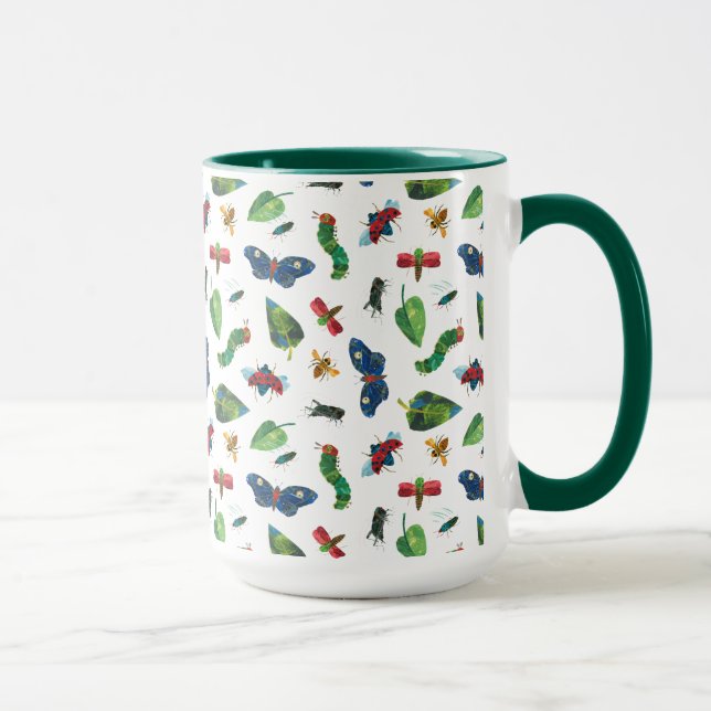 Taza Patrón de oruga muy hambrienta (Derecha)