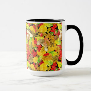 Taza Patrón de otoño acuático