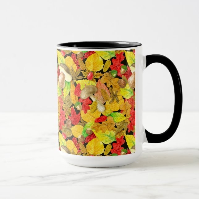 Taza Patrón de otoño acuático (Derecha)