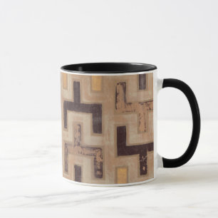 Taza Patrón de paño de lodo africano decorativo