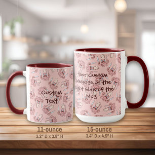 Taza Patrón de Personalizado del Chef Squid