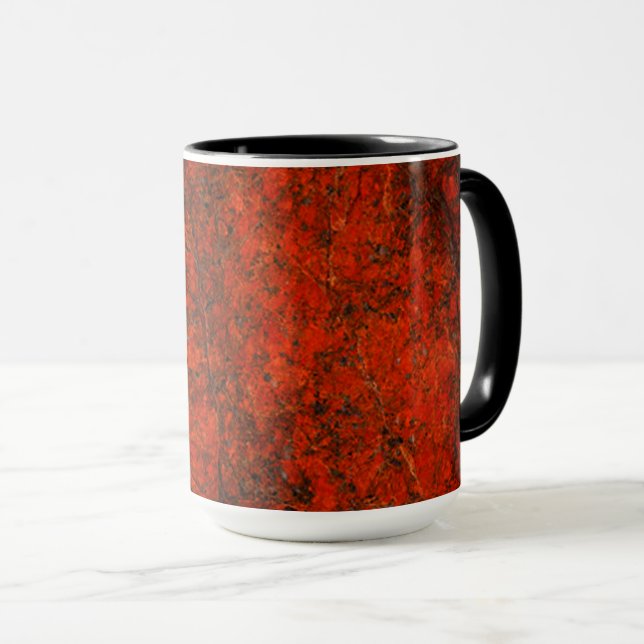 Taza Patrón de piedra roja (Anverso derecho)