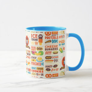 Taza Patrón de pies de monstruo