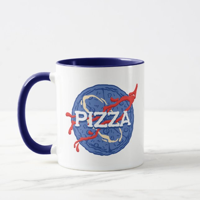 TAZA PATRÓN DE PIZZA PARODY (Izquierda)