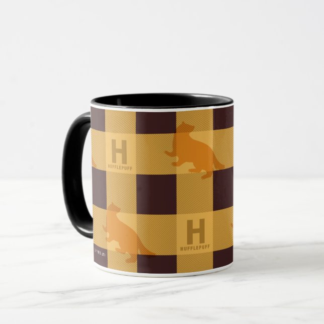 Taza Patrón de placa de comprobación HUFFLEPUFF™ (Anverso izquierdo)