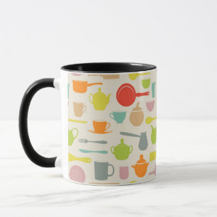 Taza Patrón de platos