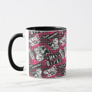 Taza Patrón de Punk de Chicas hexadecimales
