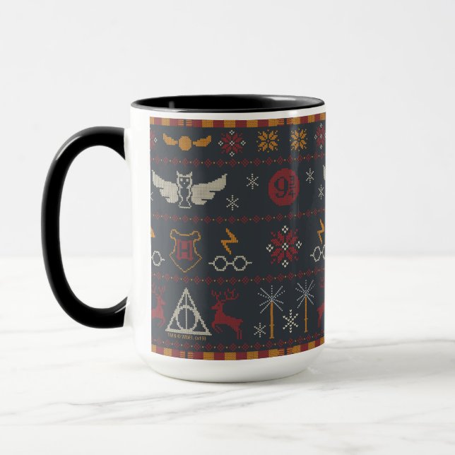 Taza Patrón de punto de cruz temático de HARRY POTTER™ (Izquierda)
