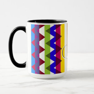 Taza Patrón de rayas de chevron de moda #14