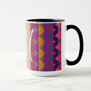 Taza Patrón de rayas de chevron de moda #17