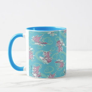 Taza Patrón de vaca y gallina