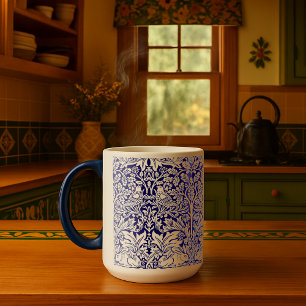 Taza Patrón de vintage de William Morris Brer Rabbit